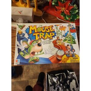 Vintage 2005 Hasbro Milton Bradley Mouse Trap Board Game Complete W/ Instruction